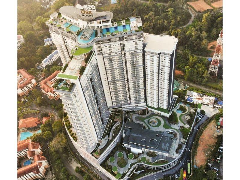Swiss-Garden Hotel & Residences, Genting Highlands Exterior photo Aerial view of the complex