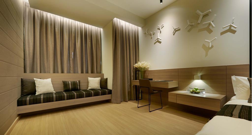Swiss-Garden Hotel & Residences, Genting Highlands Exterior photo A room with a wall mounted bed